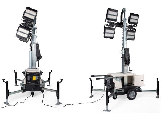 Generac PLT240-STD LINKTower LED Mobile Light Tower - Manual Winch