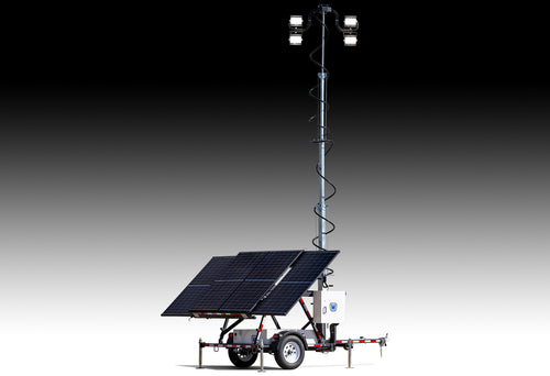 Wanco Programmable Solar Light Towers WLTS-M 800-Watt or 1600-Watt Options